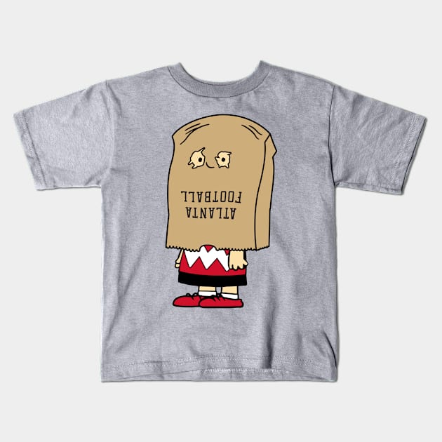 Atlanta Bag Of Shame Kids T-Shirt by unsportsmanlikeconductco